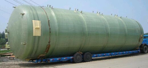 臥式玻璃鋼儲(chǔ)罐成品圖