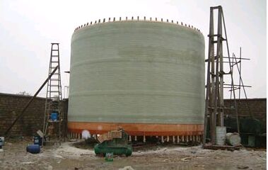 玻璃鋼儲(chǔ)罐成品圖